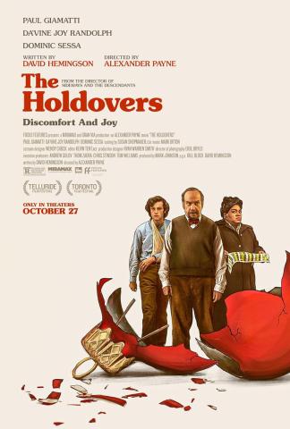 Image of movie poster for The Holdovers. 