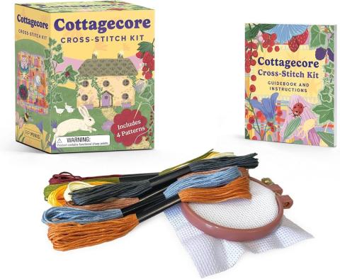 Cottage Core Cross Stitch Kit