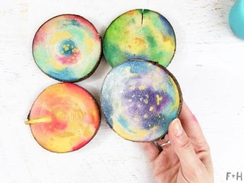 Watercolor Coasters