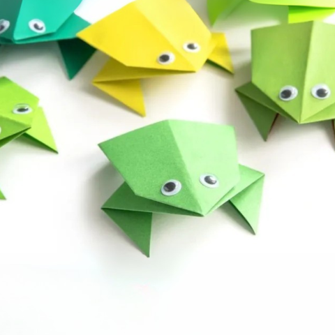 Origami Frogs