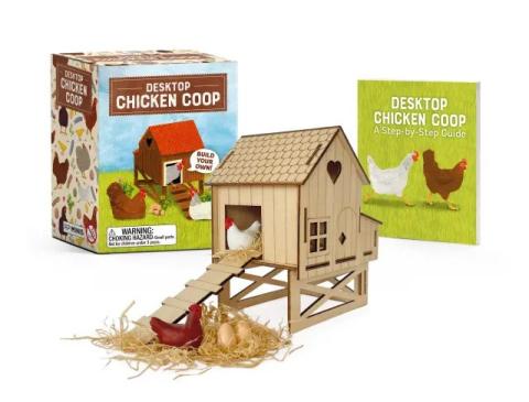 Desktop Chicken Coop set up 