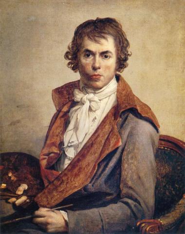 Jacques Louis David self portrait