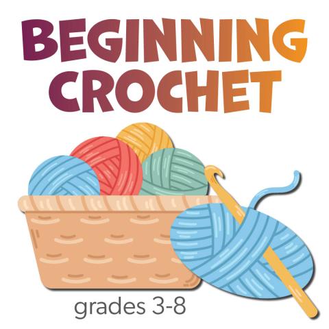 Beginning Crochet Grades 3-8 picture of yarn in basket