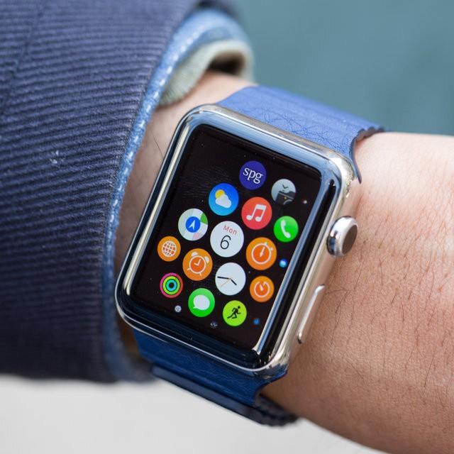 Apple Watch on a person's wrist