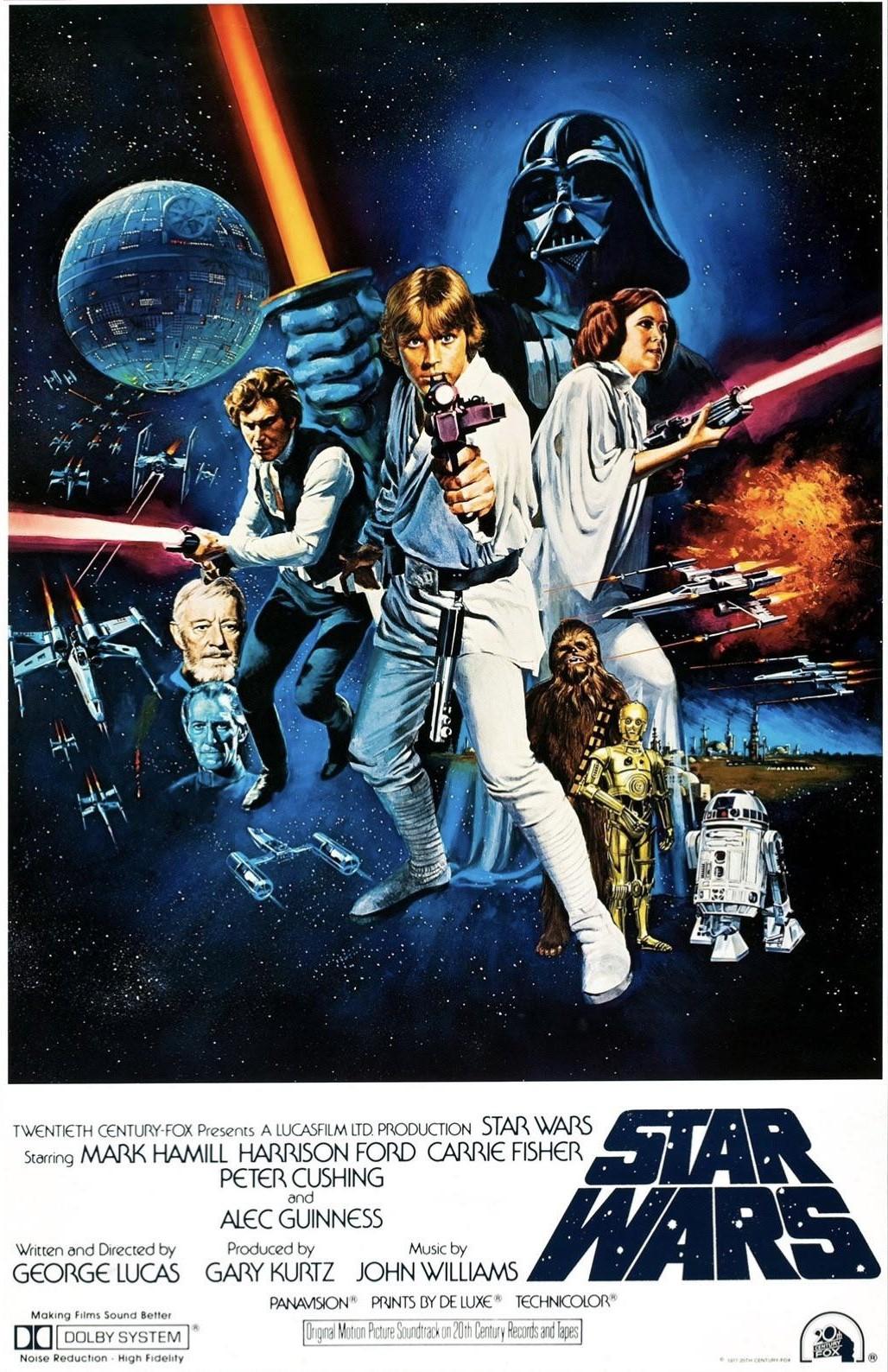 Star Wars A New Hope Movie Poster